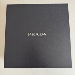Prada Charcoal Big Gift Box.